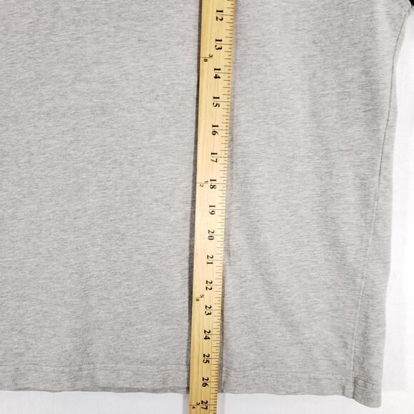 Vintage Harry Potter T Shirt Adult Medium Gray Embroidered Hogwarts Crest 2001 - Picture 14 of 16